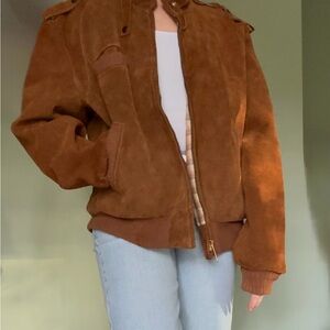 Vintage Discovery Silton suede jacket